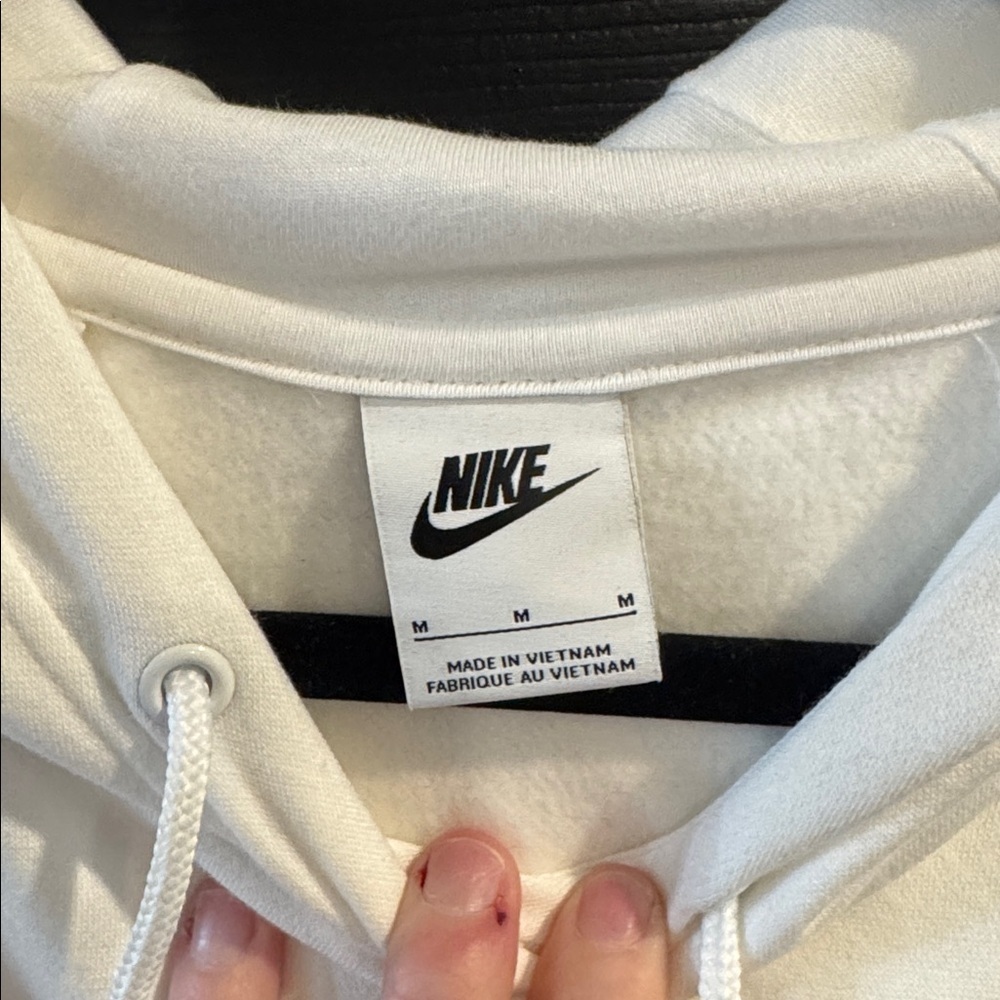 Nike Black and White Softball Hoodie - Picture 3 of 5